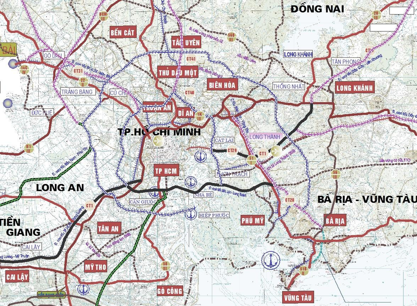 Bà Rịa- Vũng Tàu chọn chủ đầu tư Vành đai 4 và nhiều tuyến giao thông kết nối